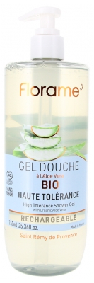 Florame Gel Douche Aloe Vera Rechargeable Bio 750 ml