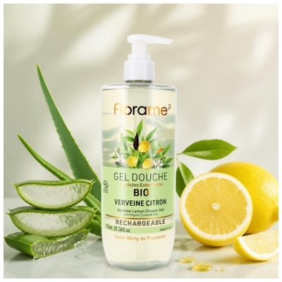 Florame Bio Citrinžolės Dušo Želė Pakartotiniam Pripildymui 750 ml