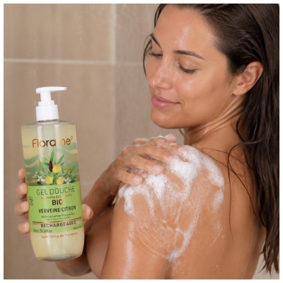 Florame Bio Gel za prhanje Limonska verbena za ponovno polnjenje 750 ml