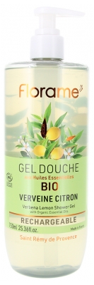 Florame Gel Douche Verveine Citron Rechargeable Bio 750 ml