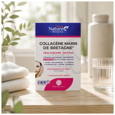 Nature Attitude Meereskollagen aus der Bretagne Peau Sublimée Anti-Aging 300 g