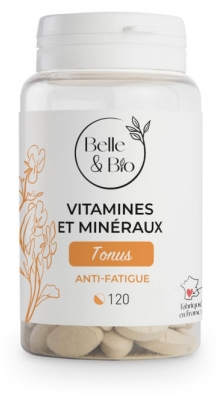 Belle & Bio Vitamines et Minéraux 120 Comprimés
