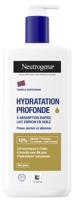 Neutrogena Hydratation Profonde Lait Enrichi en Huile 400 ml