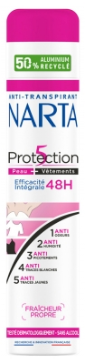 Narta Protection 5 Déodorant Anti-Transpirant 48H Spray 200 ml