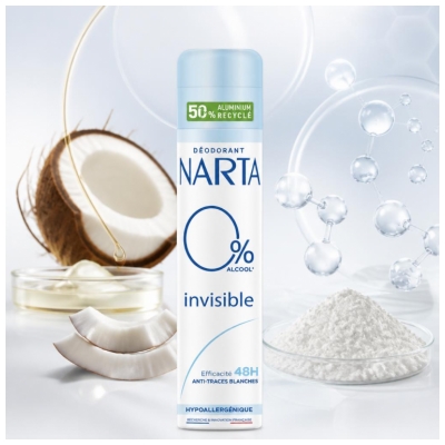 Narta 48H Invisible Deodorant Spray 200 ml