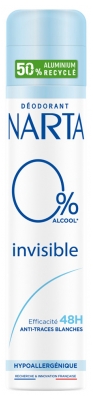 Narta Déodorant Invisible 48H Spray 200 ml