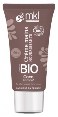 MKL Green Nature Crema per le Mani al Cocco Biologico 50 ml