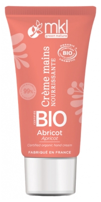 MKL Green Nature Crema Mani Biologica All'albicocca 50 ml
