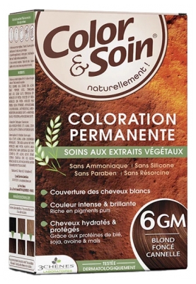 Les 3 Chênes Color & Soin Coloration Permanente - Coloration : Blond Foncé Cannelle : 6GM