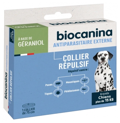 Biocanina Collier Répulsif Chiens de Plus de 15 kg