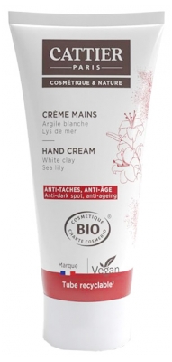 Cattier Crema Mani Biologica Antietà 75 ml