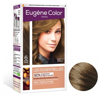 Eugène Color - Les Essentielles Coloration Permanente Très Longue Durée - Coloration : 6 Blond Foncé