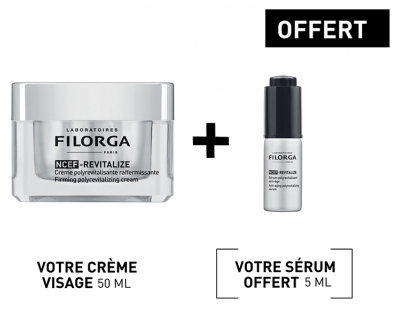 Filorga NCEF - REVITALIZE Crème Raffermissante 50 ml + Sérum 5 ml Offert