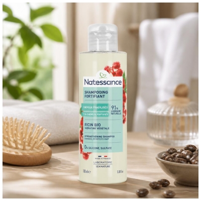 Natessance Shampoing Fortifiant Ricin 100 ml