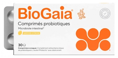BioGaia L.Reuteri ProTectis Probiotic Lemon 30 Compresse