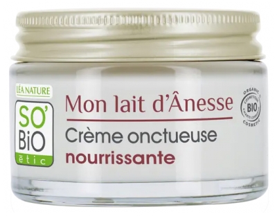 Léa Nature SO BIO étic Mon Lait d'Ânesse Crème Onctueuse Nourrissante Bio 50 ml