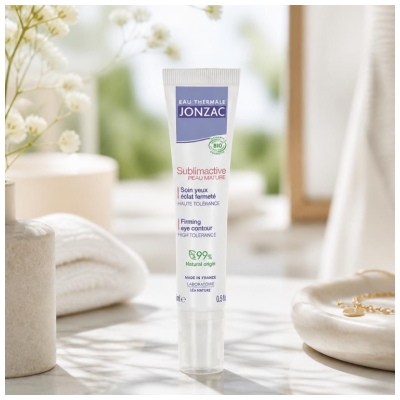 Apa Termală Jonzac Sublimactive Piele Matură Tratament Ochi Strălucire Fermitate Bio 15 ml