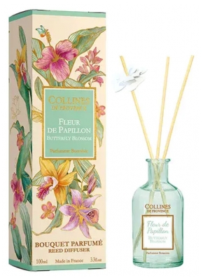 Collines de Provence Les Estivales Bouquet Parfumé 100 ml - Senteur : Fleur de Papillon