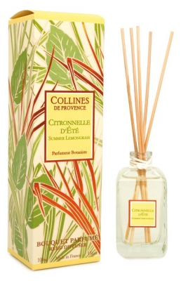 Collines de Provence Les Estivales Bouquet Parfumé 100 ml - Senteur : Citronnelle d'Été