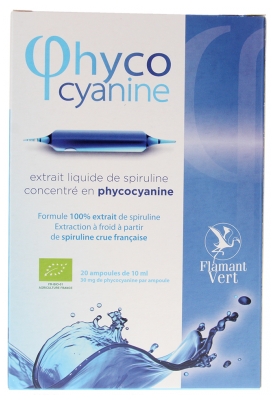 Flamant Vert Phycocyanine Bio 20 Ampoules