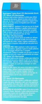 Neutrogena Hydro Boost Sérum 10% Niacinamide 30 ml