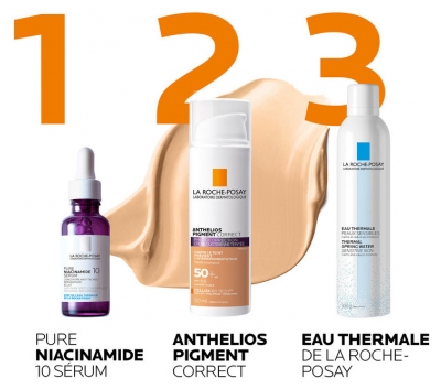 La Roche-Posay Anthelios Pigment Correct Photocorrection Crème Quotidienne Teintée Foncée SPF50+ 50 ml