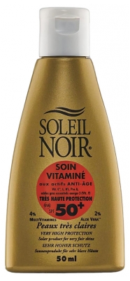 Soleil Noir Soin Vitaminé SPF50+ 50 ml