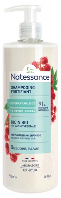 Natessance Shampoing Réparateur Fortifiant Ricin 500 ml