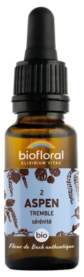Biofloral Bachblüten 02 Aspen Bio 20 ml