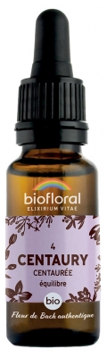Biofloral Bachblüten 04 Centaury Bio 20 ml