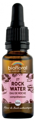Biofloral Fleurs de Bach 27 Rock Water Bio 20 ml