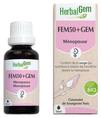 HerbalGem Bio Fem50+Gem 30 ml