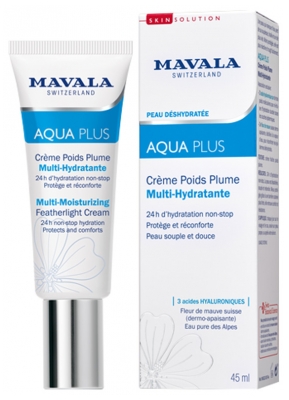 Mavala SkinSolution Aqua Plus Crème Poids Plume Multi-Hydratante 45 ml