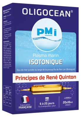 Oligocean Plasma Marin Isotonique 20 Ampoules