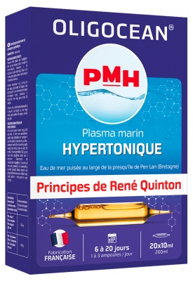 Oligocean Plasma Marin Hypertonique 20 Ampoules