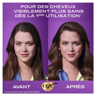 Ogx Shampoing Biotine et Collagène 385 ml