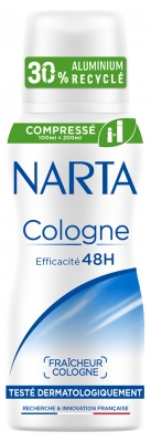 Narta Déodorant Cologne 48H Spray Compressé 100 ml