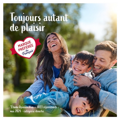 Le Petit Marseillais Crème de Douche Extra Douce Lait de Vanille Bio Éco-Recharge 500 ml