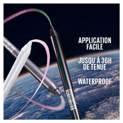 Maybelline New York Tattoo Liner EyeLiner Crayon Gel Taillable 1,3 g - Couleur : 823 Aurora Flip