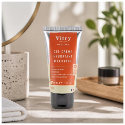 Vitry Men Care Hydraterende Matterende Gel-Crème 50 ml