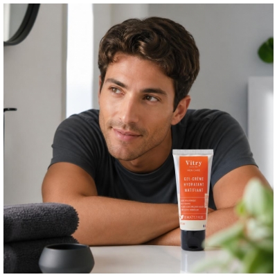 Vitry Men Care Hydraterende Matterende Gel-Crème 50 ml