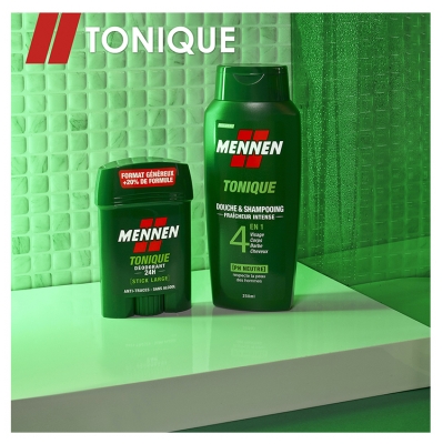 Mennen Déodorant Tonique 24H Stick Large 60 ml