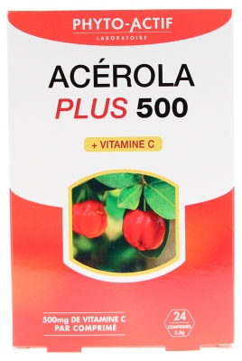 Phyto-Actif Acerola Plus 500 24 Compresse