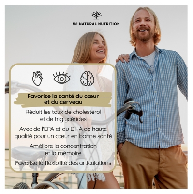 N2 Natural Nutrition Omega 3 120 Capsules