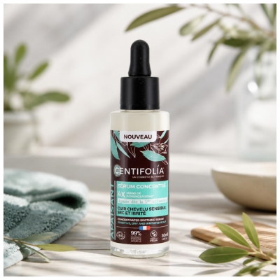 Centifolia Serumkonzentrat Empfindliche Kopfhaut Trocken und Irritiert Bio 30 ml
