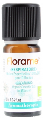 Florame Respiratório Óleos Essenciais para Difusão Bio 10 ml