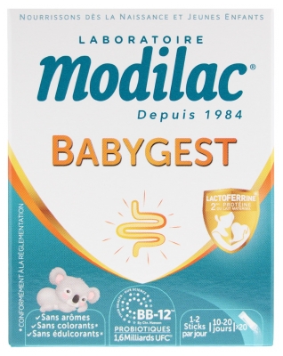 Modilac Babygest 20 Sticks