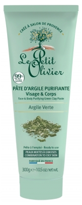 Pasta de Argilă Verde Purificatoare Le Petit Olivier 300 g