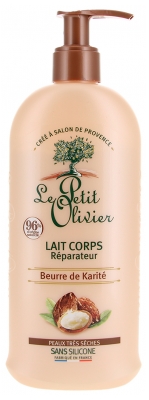 Laptele de Corp Reparator cu Unt de Shea Le Petit Olivier 250 ml