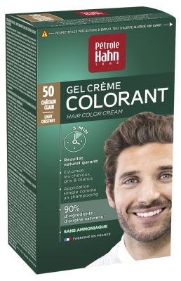 Pétrole Hahn Kit Gel Crème Colorant - Coloration : 50 : Châtain Clair